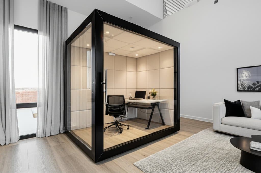 Soundproof Remote Work Pods Boost Home Value by $25K