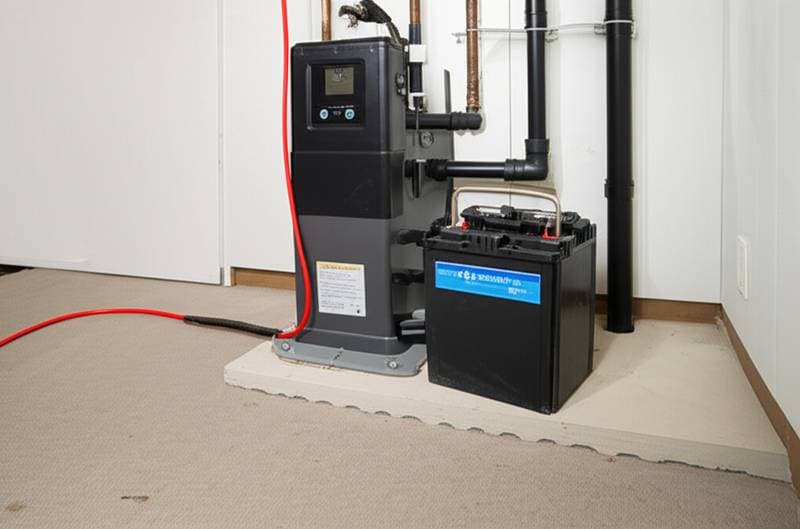 Battery Backup Pumps That Prevent Basement Floods