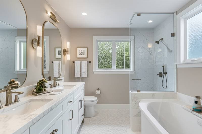 Featured image for Bathroom Remodels Now Cost $9,500 to $28,000 in 2025