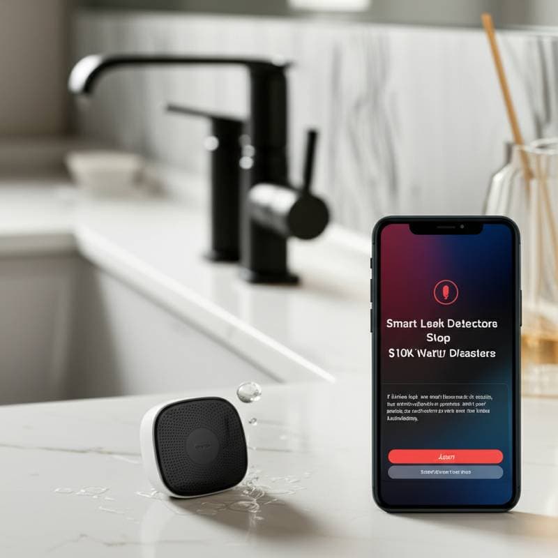 Featured image for Smart Leak Detectors Stop $10K Water Disasters