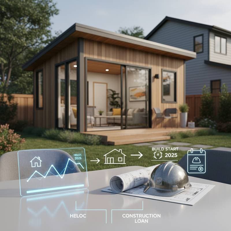 Featured image for HELOCs vs Construction Loans for Granny Flats