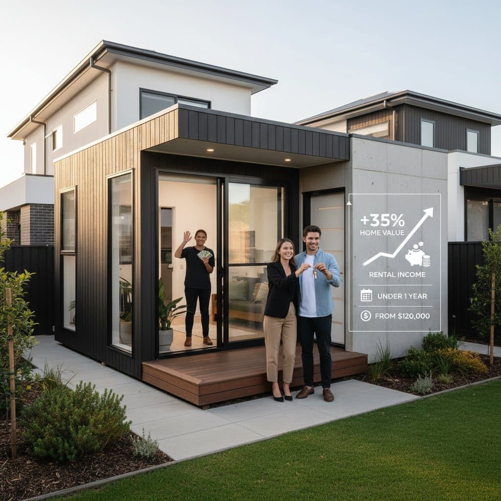 Featured image for Granny Flats Add 35% Value Plus Rental Income