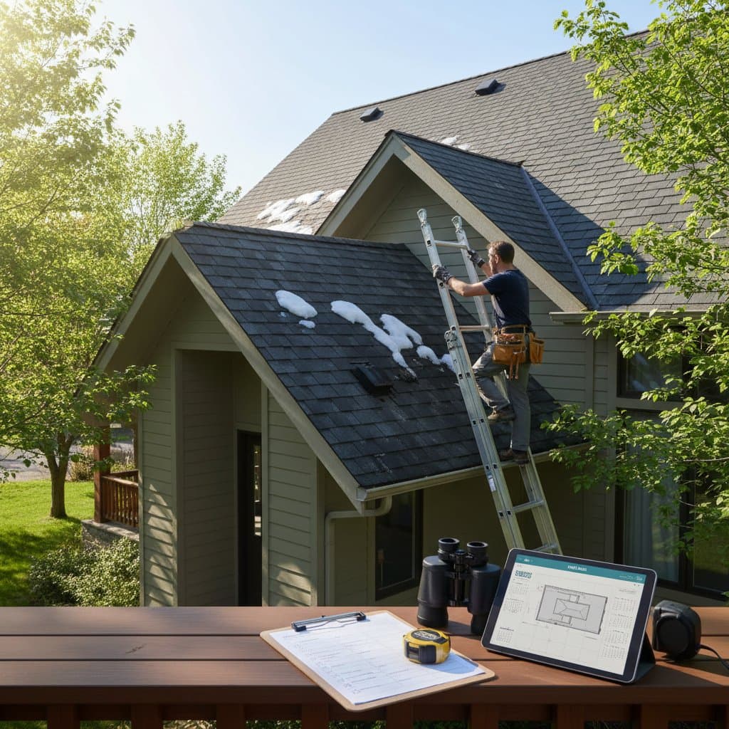 Featured image for Winter Roof Damage Shows Up in Spring—Inspect Now