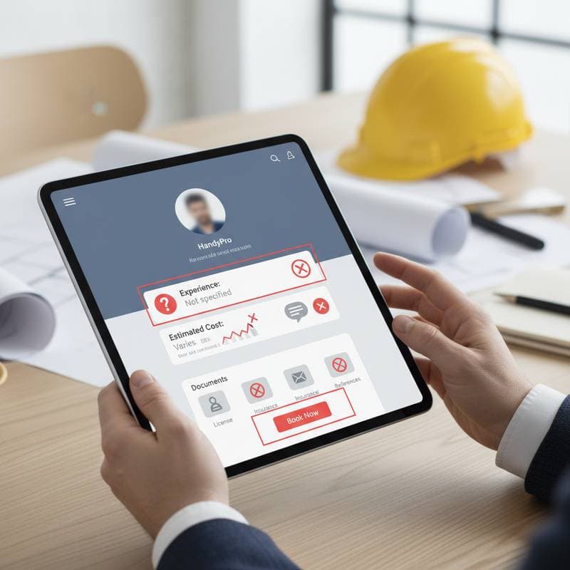 Featured image for Spotting Contractor Red Flags Before You Book