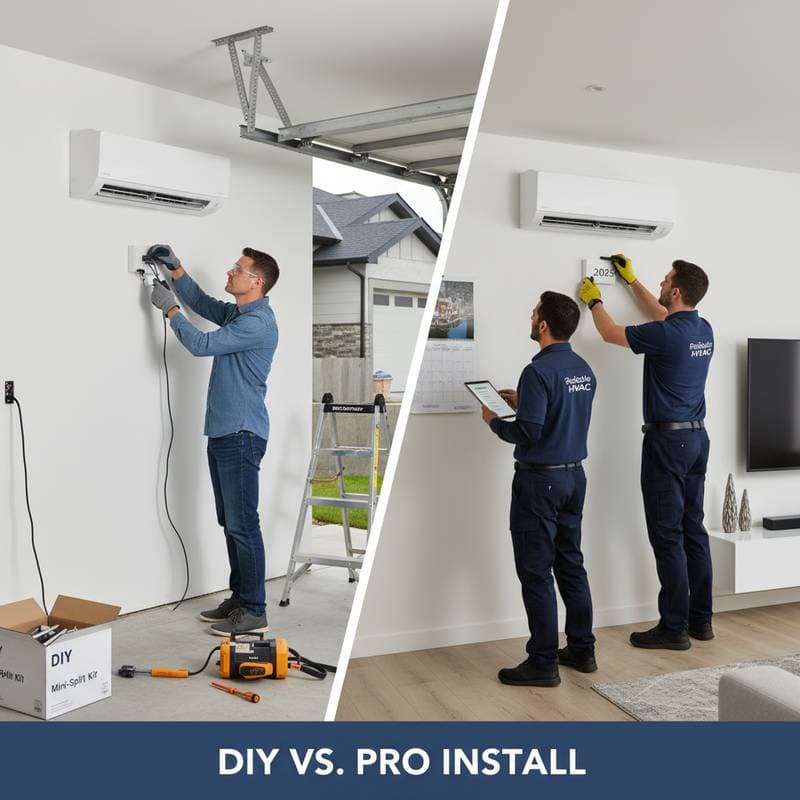 Featured image for DIY Mini-Split Kits vs Pro Install: Real Costs