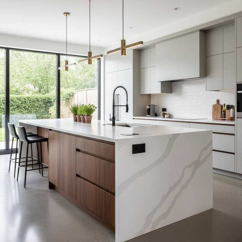 Featured image for Kitchen Islands Return 60-80% ROI in 2025 Market