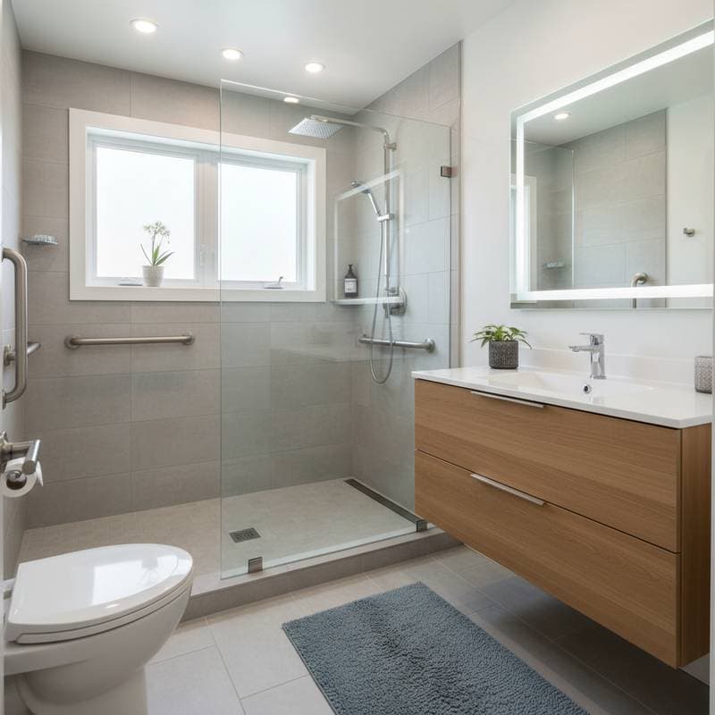 Featured image for Aging-in-Place Bathroom Remodel Costs 2025