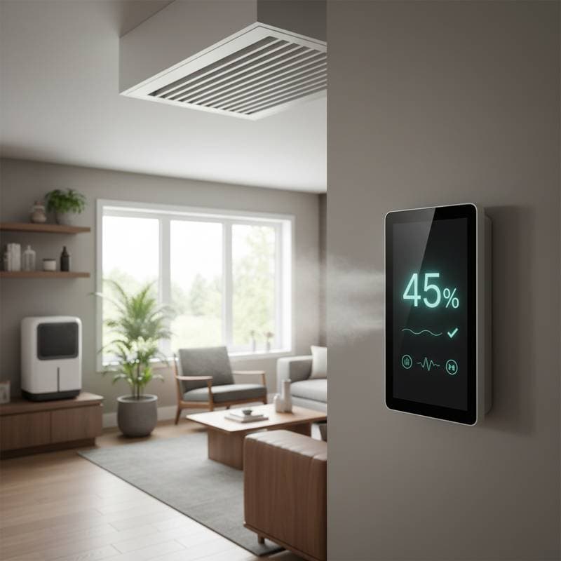 Featured image for Keep Indoor Humidity 40-50% to Stop Mold Growth