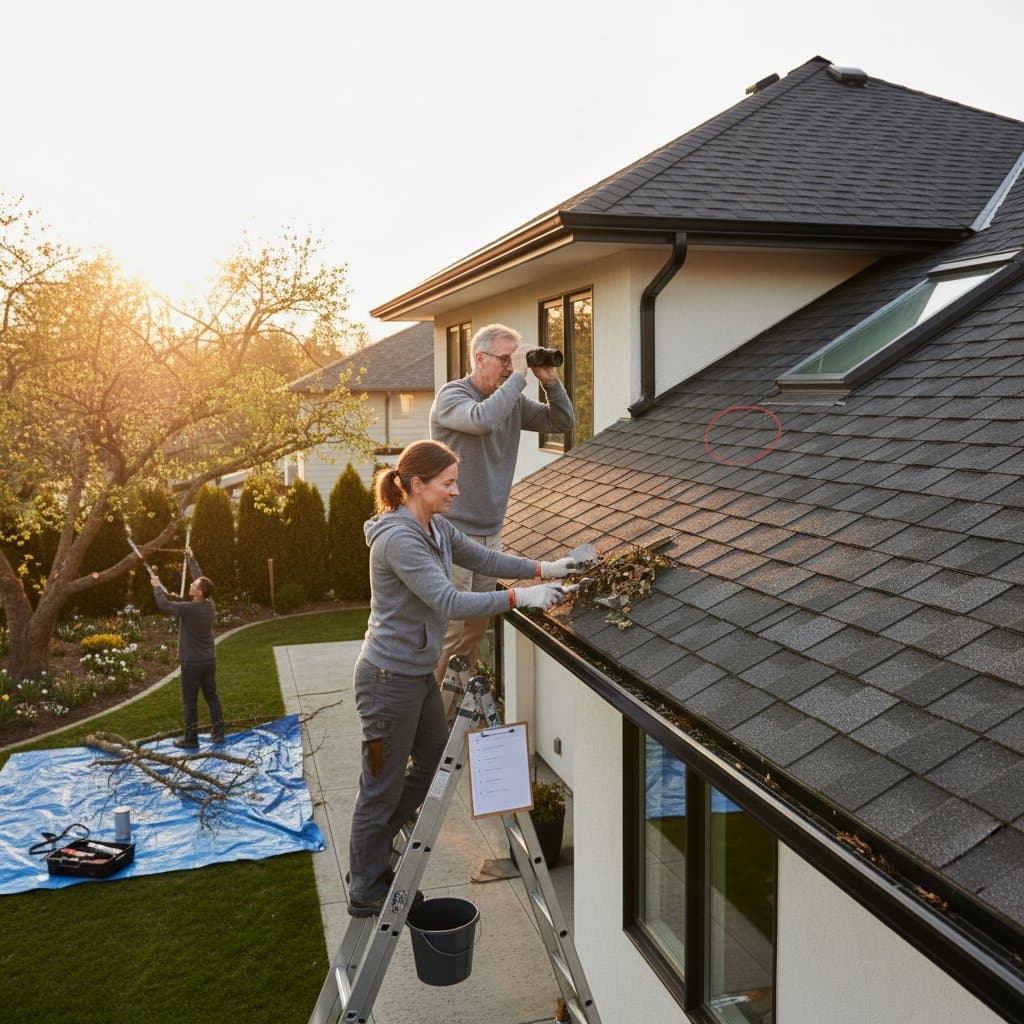 Featured image for Winter Damage Turns Small Roof Issues Into Spring Leaks