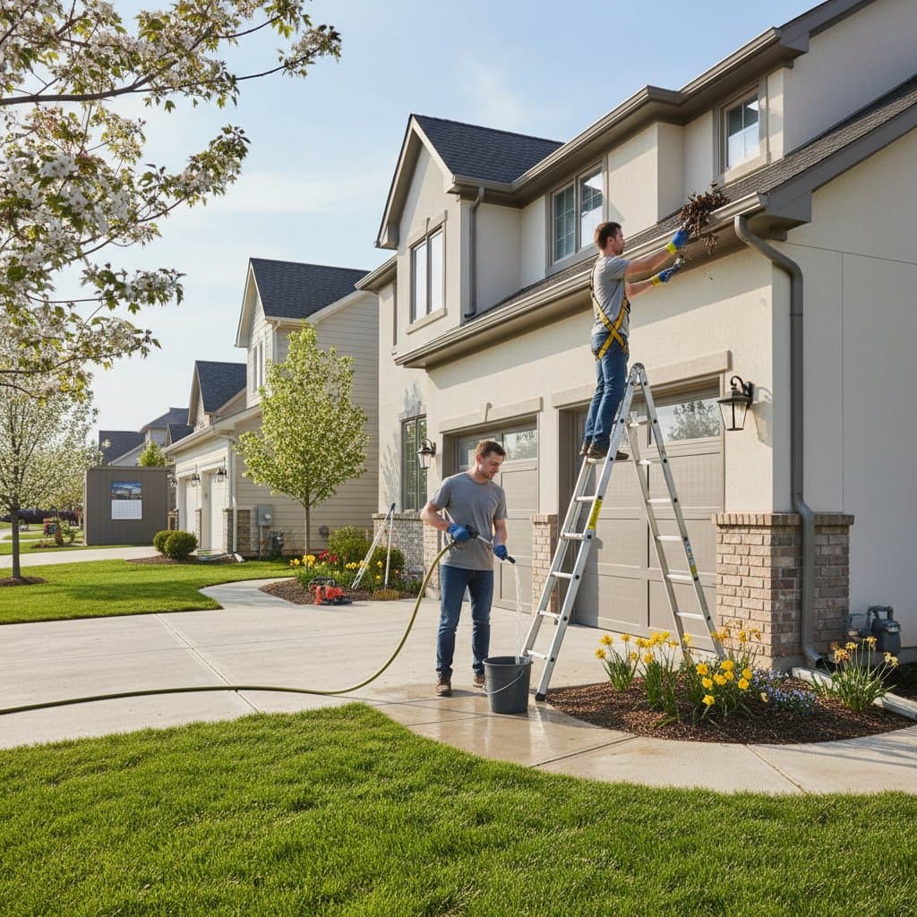 Why Spring Gutter Cleaning Prevents $1000s in Damage