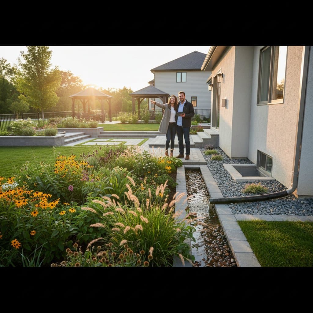 Smart Water Diversion Stops Yard Flooding Fast