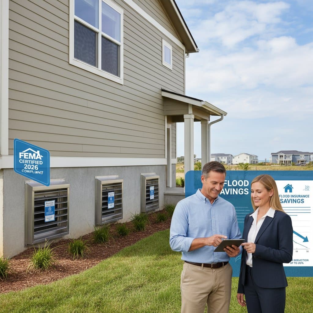 Featured image for FEMA's 2026 Flood Vent Rules Cut Insurance Costs