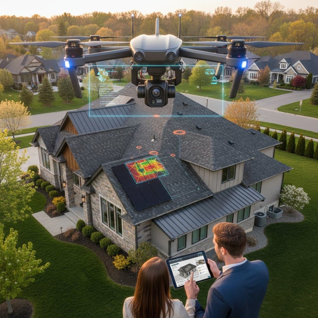 Featured image for AI Drones Catch Roof Problems Before They Cost Thousands