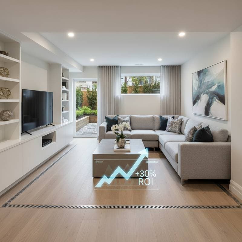 Featured image for Basement Waterproofing ROI: 2026 Value Analysis