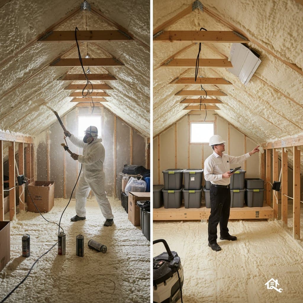 Featured image for When DIY Spray Foam Costs More Than Hiring a Pro
