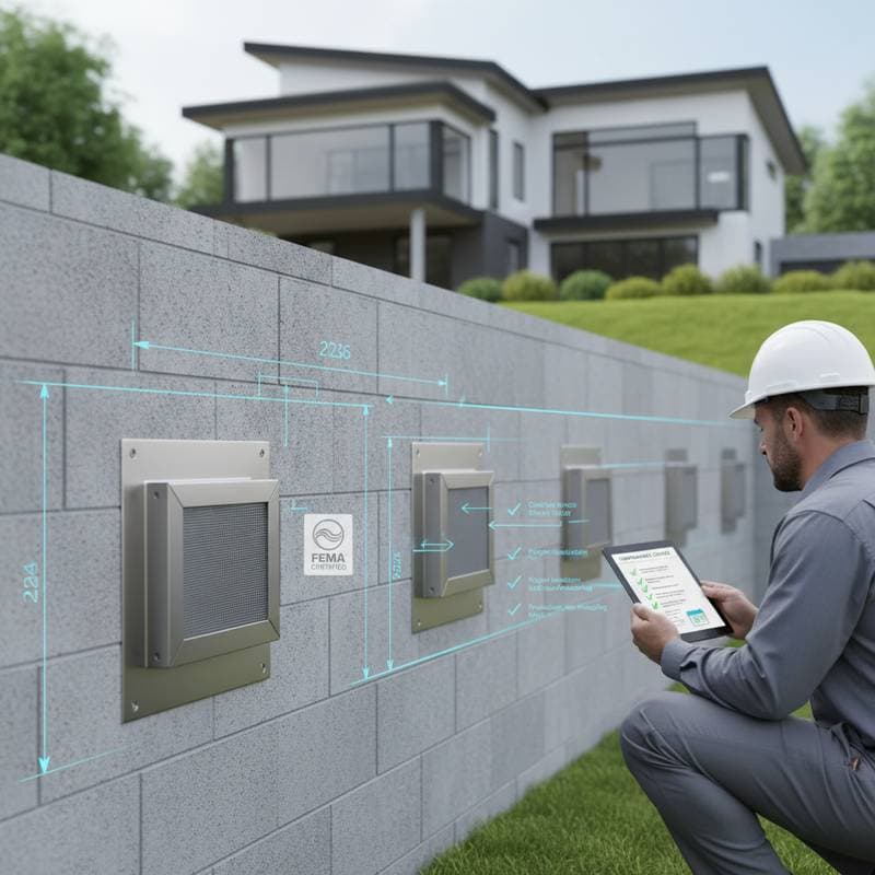 Featured image for FEMA Flood Vent Certification Now Required for Insurance