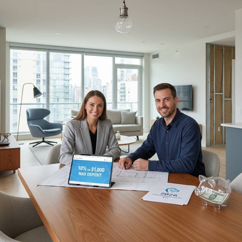 Featured image for New 2026 Laws Cap Contractor Deposits for Homeowners