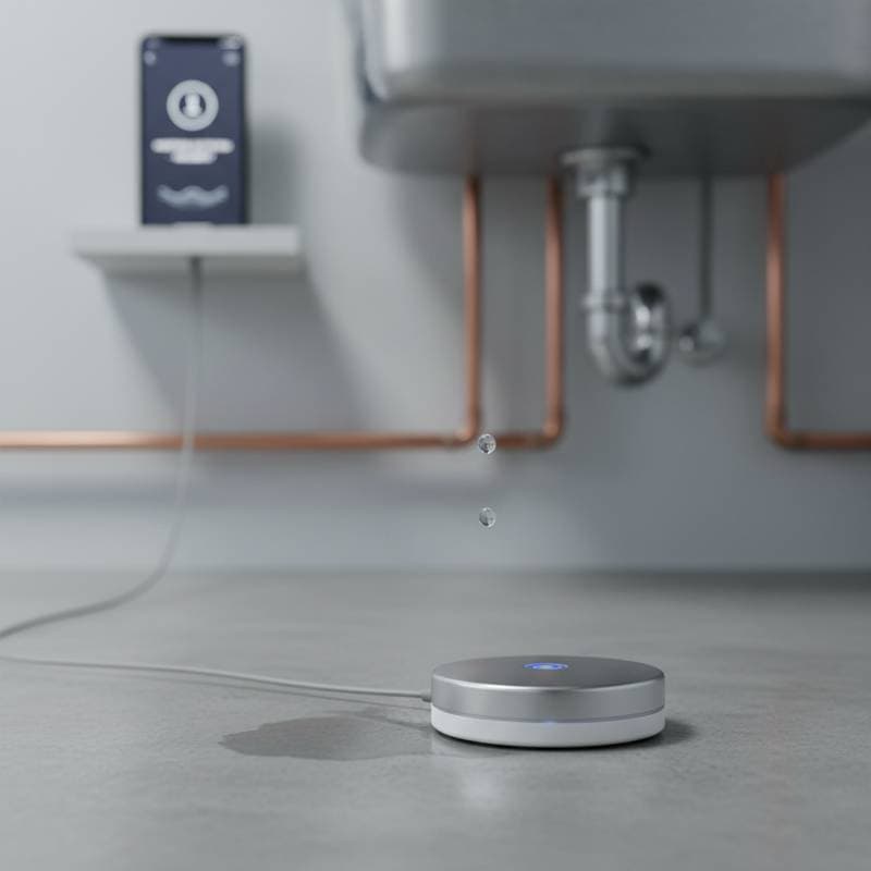 Featured image for Smart Leak Detectors Stop Small Drips Before They Flood