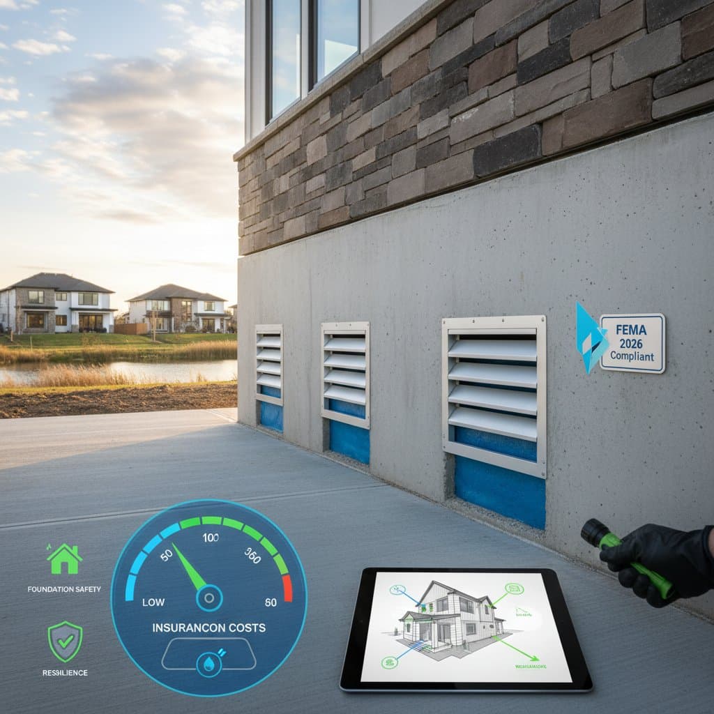 Featured image for Understanding FEMA Flood Vents for Foundation Safety