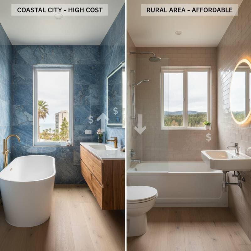 Why Your Bathroom Remodel Costs 60% More Elsewhere