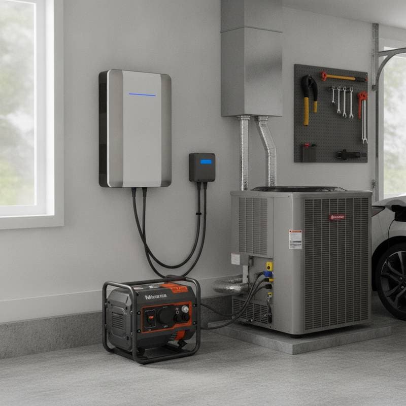 Featured image for Backup Power Systems That Handle HVAC Startup Loads