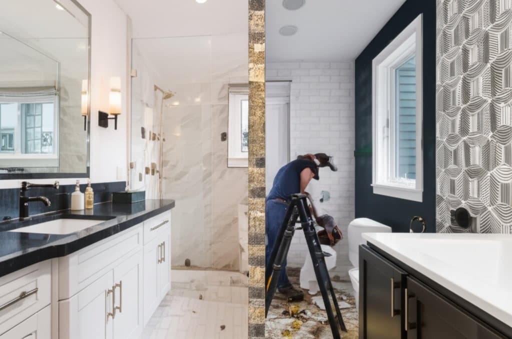 DIY vs Pro: 2025 Bathroom Remodel Showdown