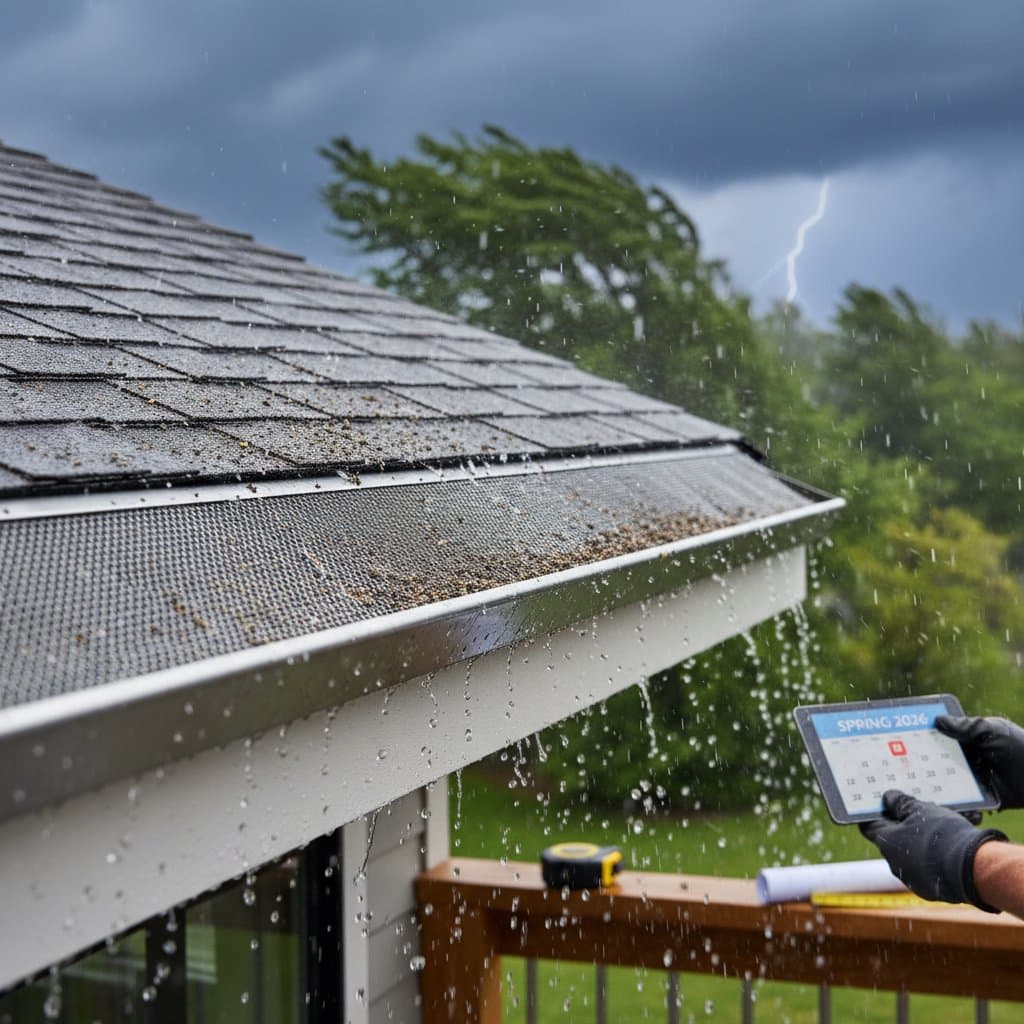 Featured image for Why Fine Debris Makes Most Gutter Guards Fail in Spring