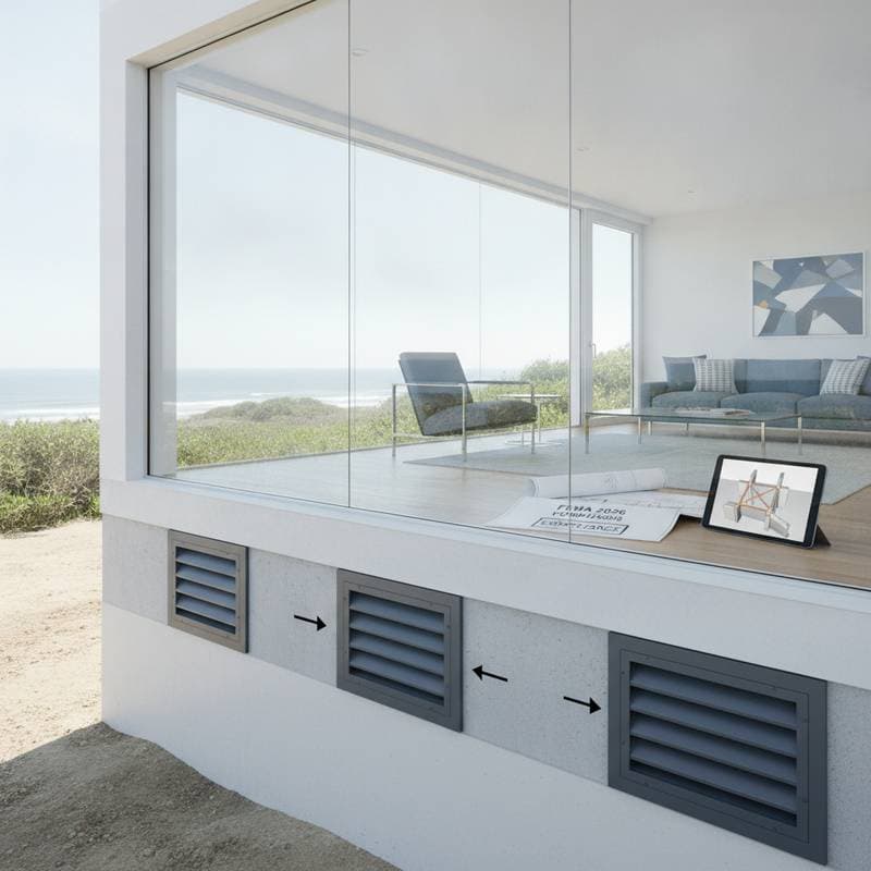 FEMA's New Flood Vent Rules Change Foundation Design