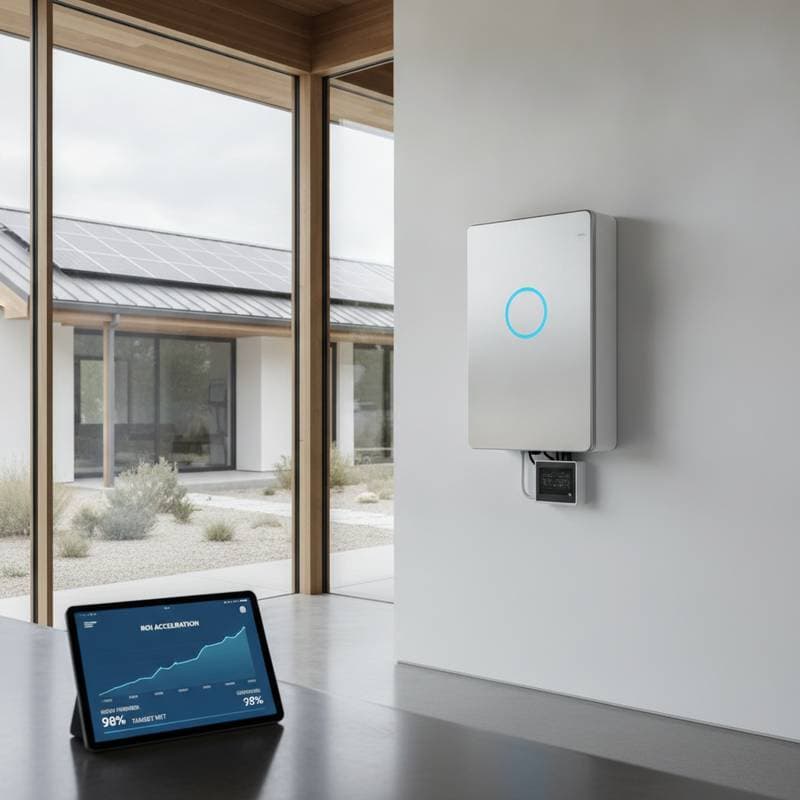 Featured image for Solar Battery ROI Now Pays Off Faster Than Expected